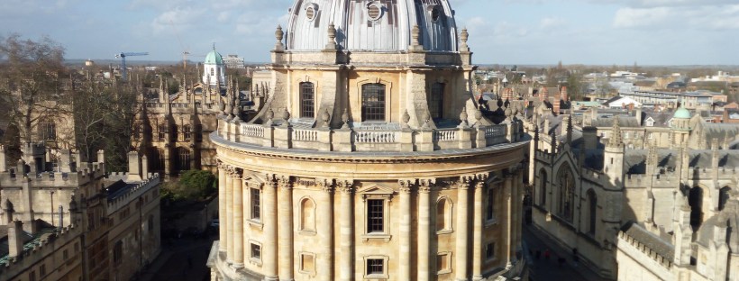 View from the Tower of the University Church of St. Mary the Virgin - Oxford