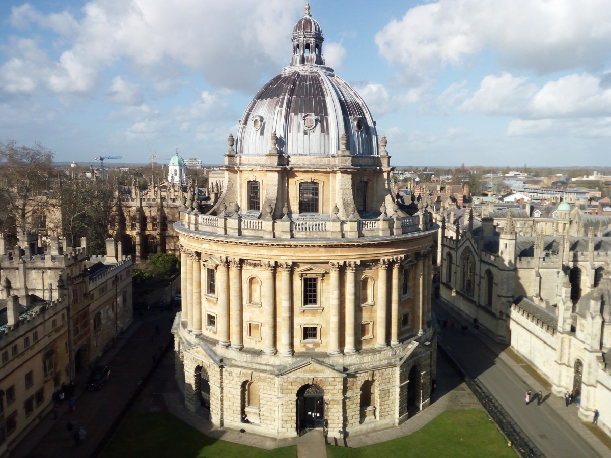 View from the Tower of the University Church of St. Mary the Virgin - Oxford