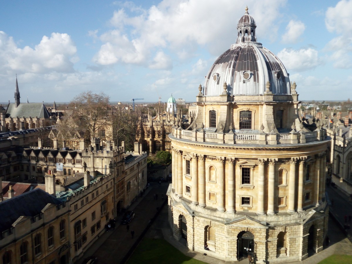 View from the Tower of the University Church of St. Mary the Virgin - Oxford
