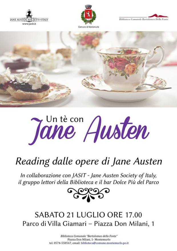 Un tè con Jane Austen