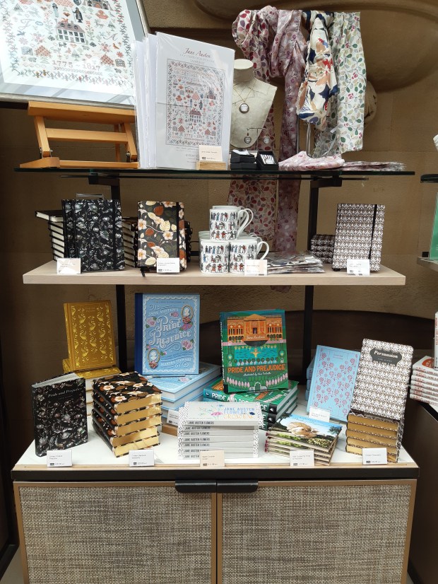 Shop inside Chatsworth House - perfect for Janeites