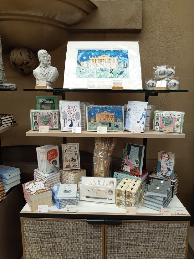 Shop inside Chatsworth House - perfect for Janeites
