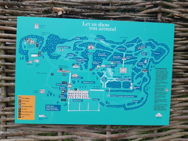 Map of Chatsworth House